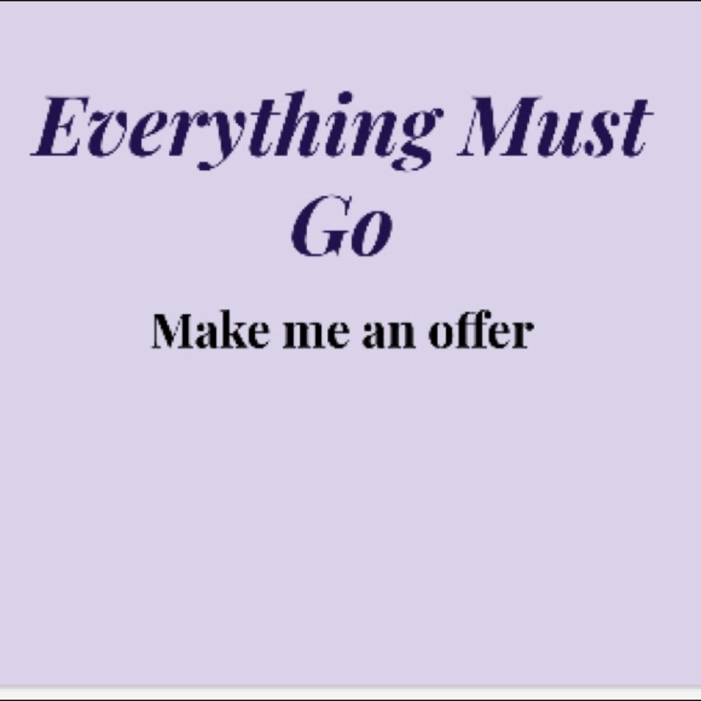 Make me you best offer